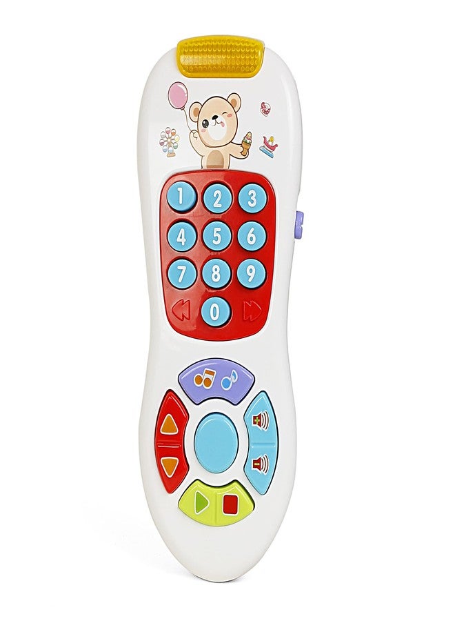 شوتينج ستار لعبة Shooting Star My First Remote Control - لعبة تعليمية موسيقية وتفاعلية للأطفال الصغار | أزرار وأضواء وأصوات واقعية | لعبة آمنة وممتعة للأطفال من عمر 12 شهرًا فما فوق - Image 2